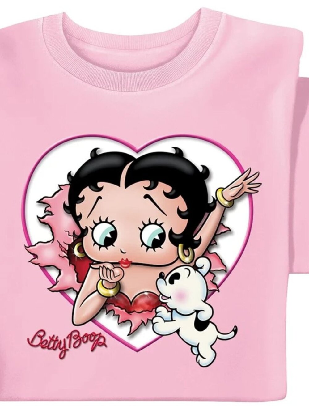 GILDAN BETTY BOOP KISS T-SHIRT UNISEX XL BRAND NEW